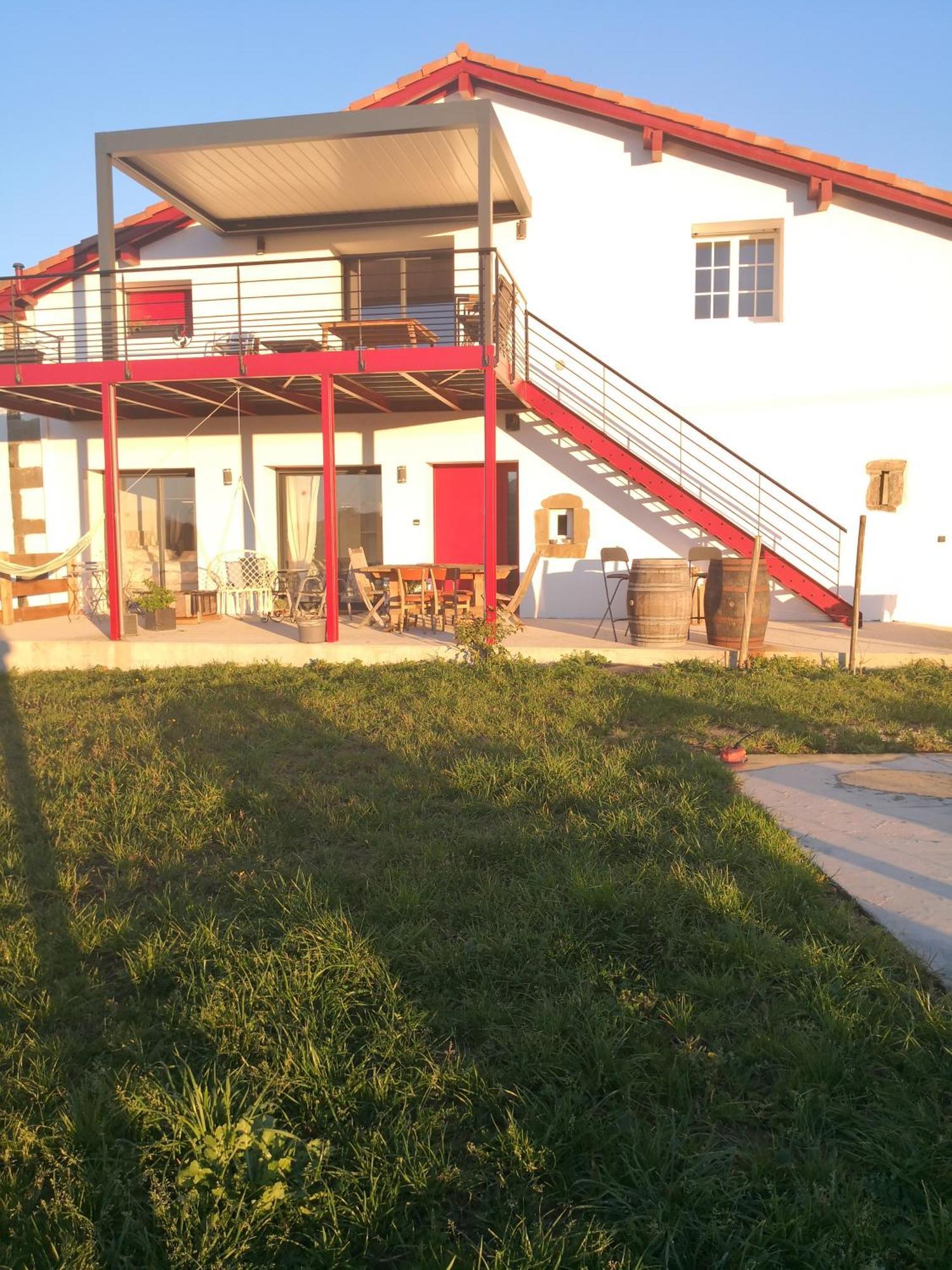 Gites Mendiburia Iholdy Esterno foto